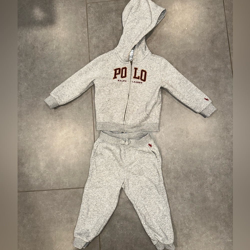 Polo Ralph Lauren Logo Fleece Hoodie Set